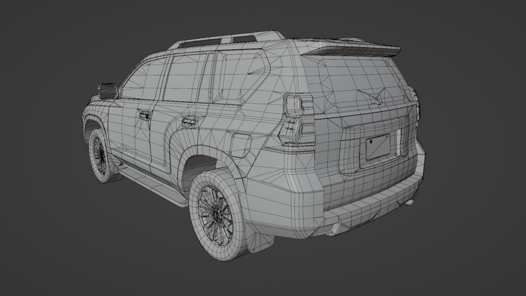 【無料】ランクルーズ プライド 3Dモデル