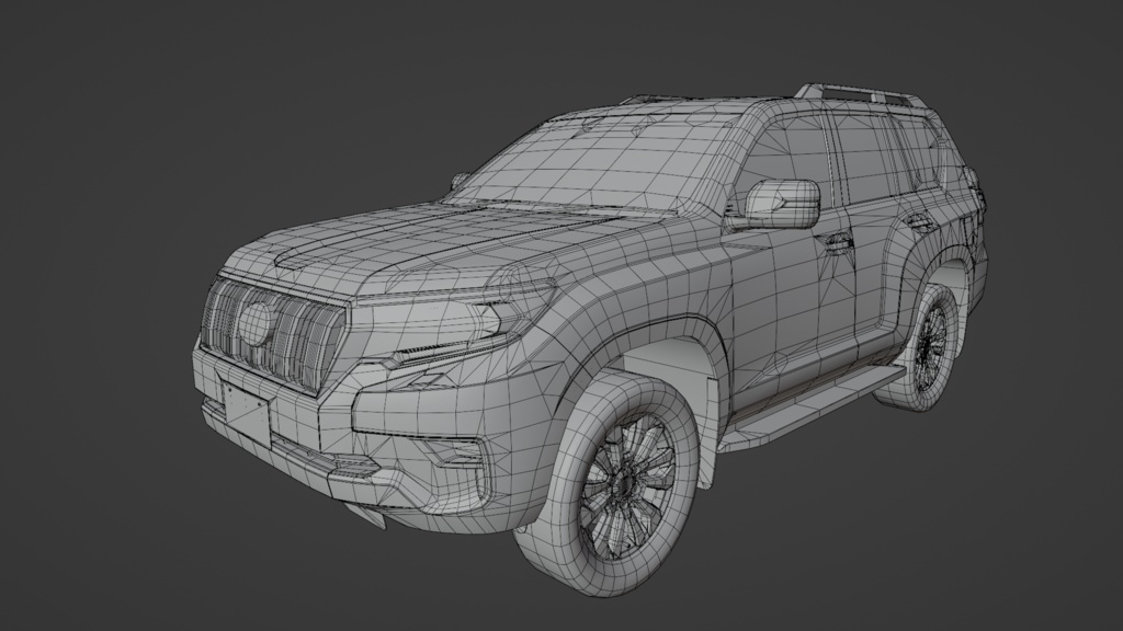 【無料】ランクルーズ プライド 3Dモデル