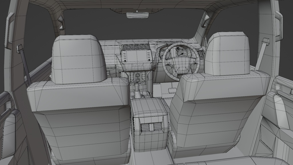 【無料】ランクルーズ プライド 3Dモデル