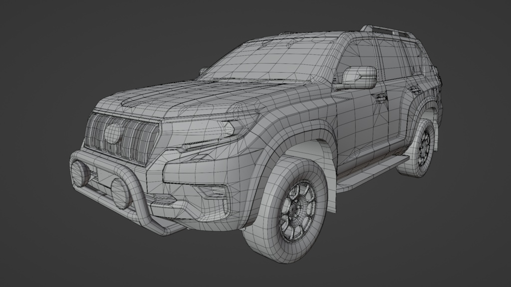 【無料】ランクルーズ プライド 3Dモデル