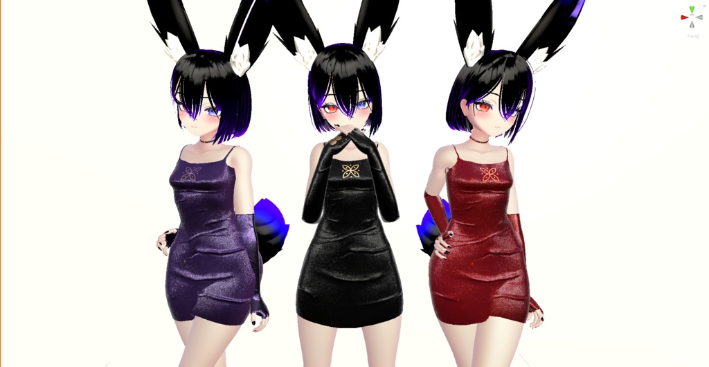 「竜胆」パーティードレス | Rindo Party Dress | Vestido para Rindo