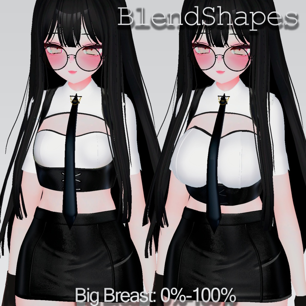 「舞夜」Maya Sexy Noir Outfit