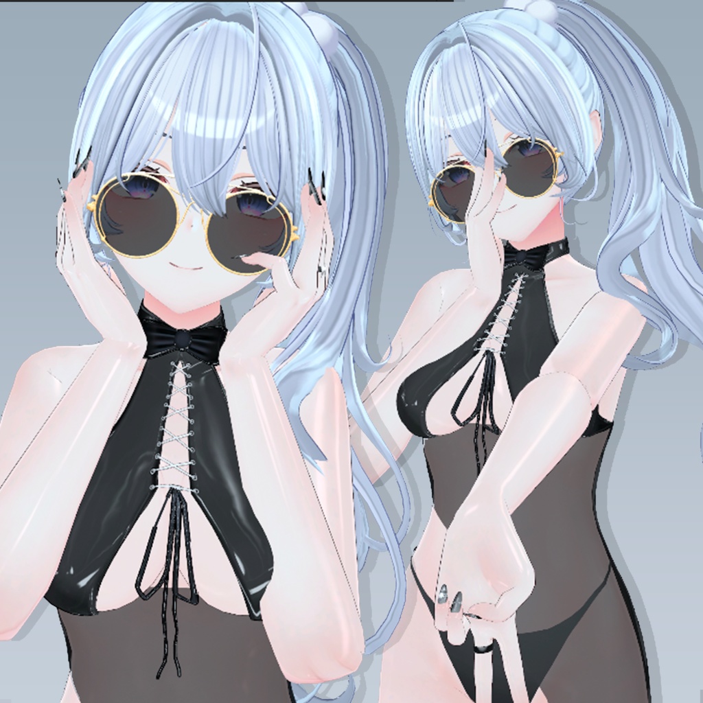 Gothic Summer Outfit (Selestia , Rindo, Wolferia & Hakka)