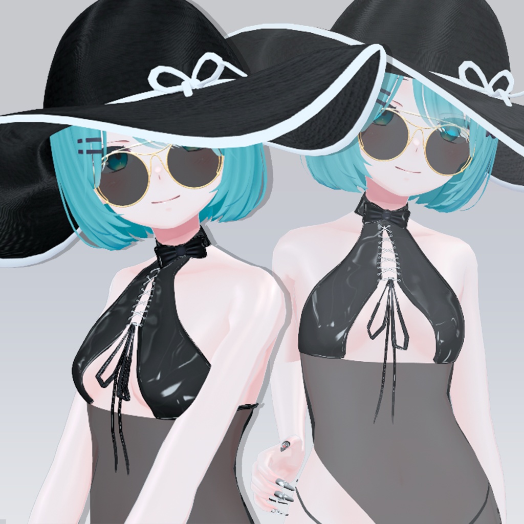 Gothic Summer Outfit (Selestia , Rindo, Wolferia & Hakka)