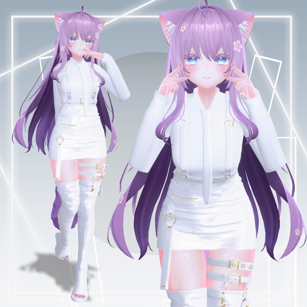 【萌用】&【舞夜】| Maya & Moe Sexy Business Outfit