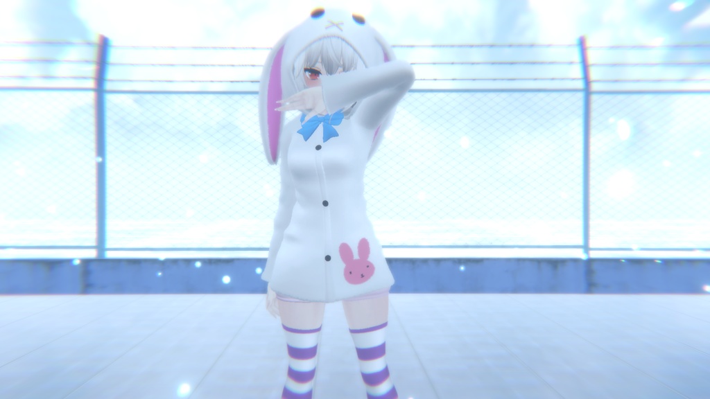 【萌用】&【舞夜】| Maya & Moe Fanmade Hatsune Miku Bunny Ears Hoodie