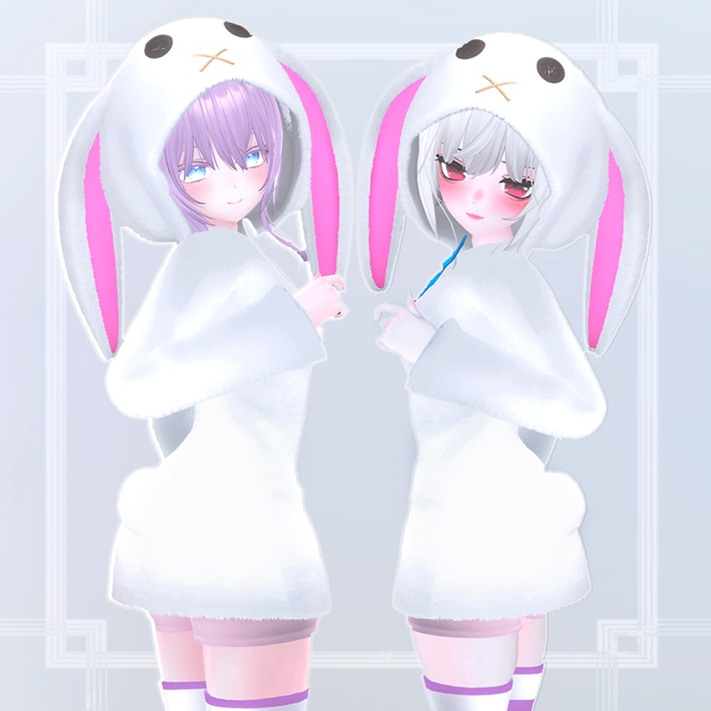 【萌用】&【舞夜】| Maya & Moe Fanmade Hatsune Miku Bunny Ears Hoodie