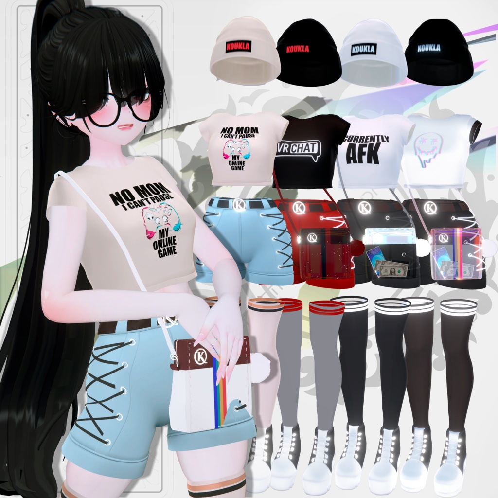 【萌用】&【舞夜】| Maya & Moe Casual Attire Outfit