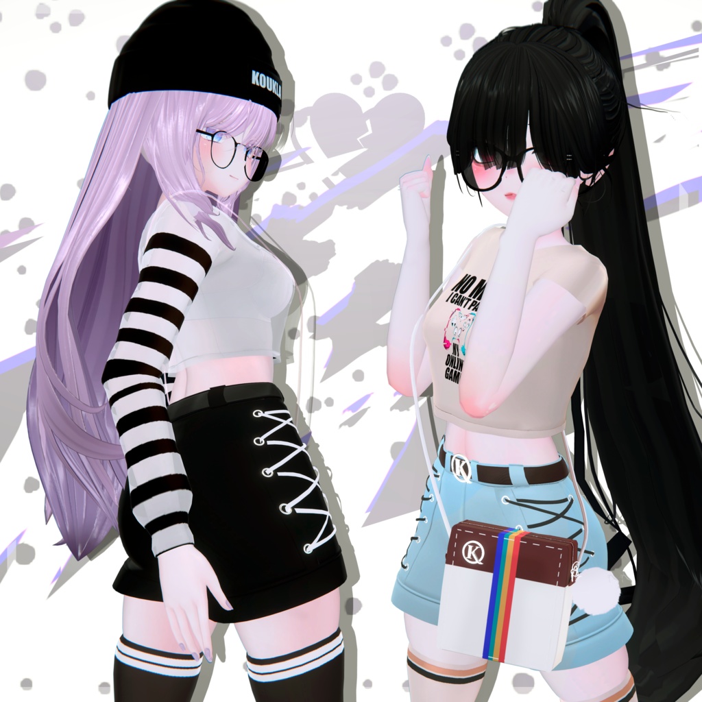 【萌用】&【舞夜】| Maya & Moe Casual Attire Outfit