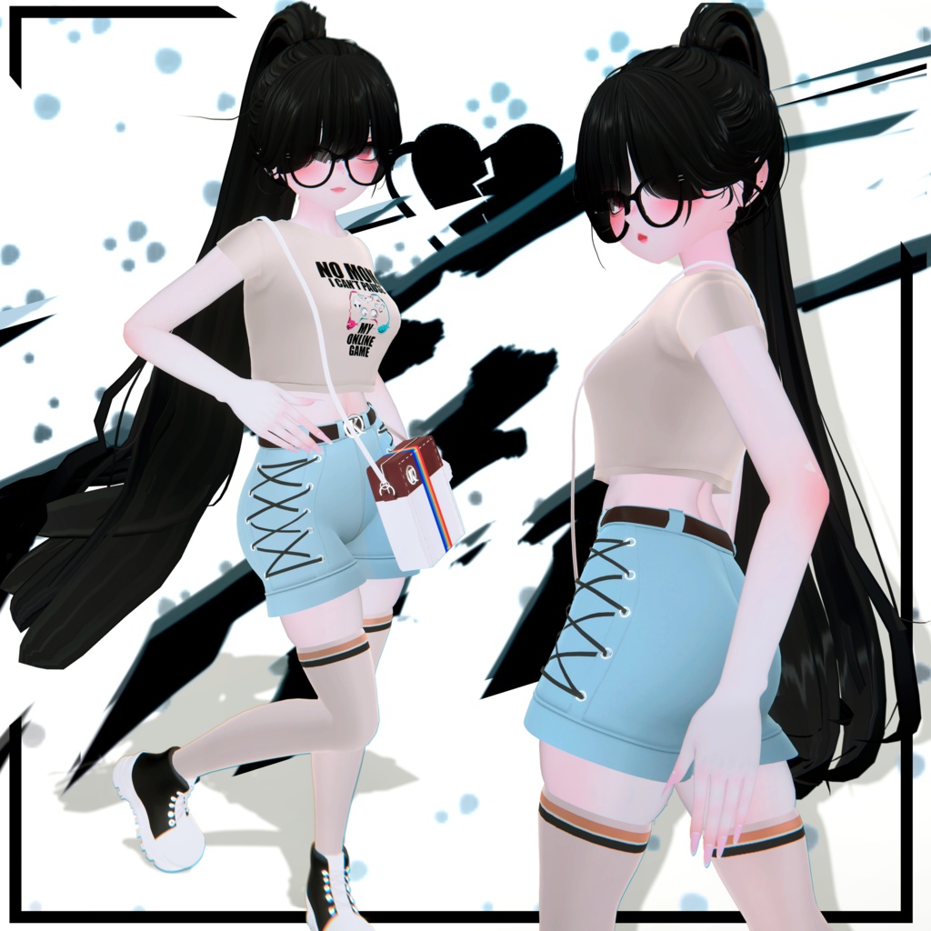【萌用】&【舞夜】| Maya & Moe Casual Attire Outfit