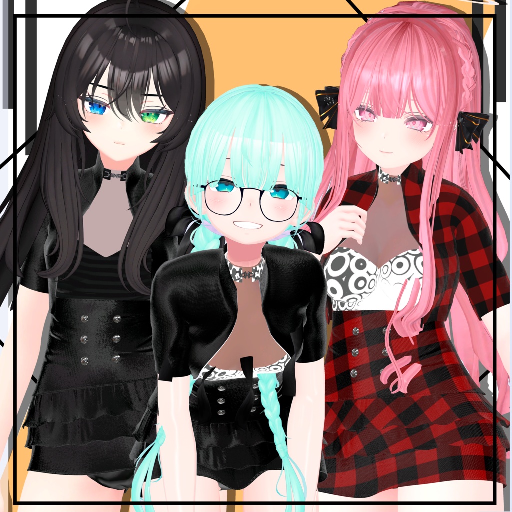 【セレスティア】【 竜胆】【 薄荷】| Selestia, Rindo & Hakka CasualChic