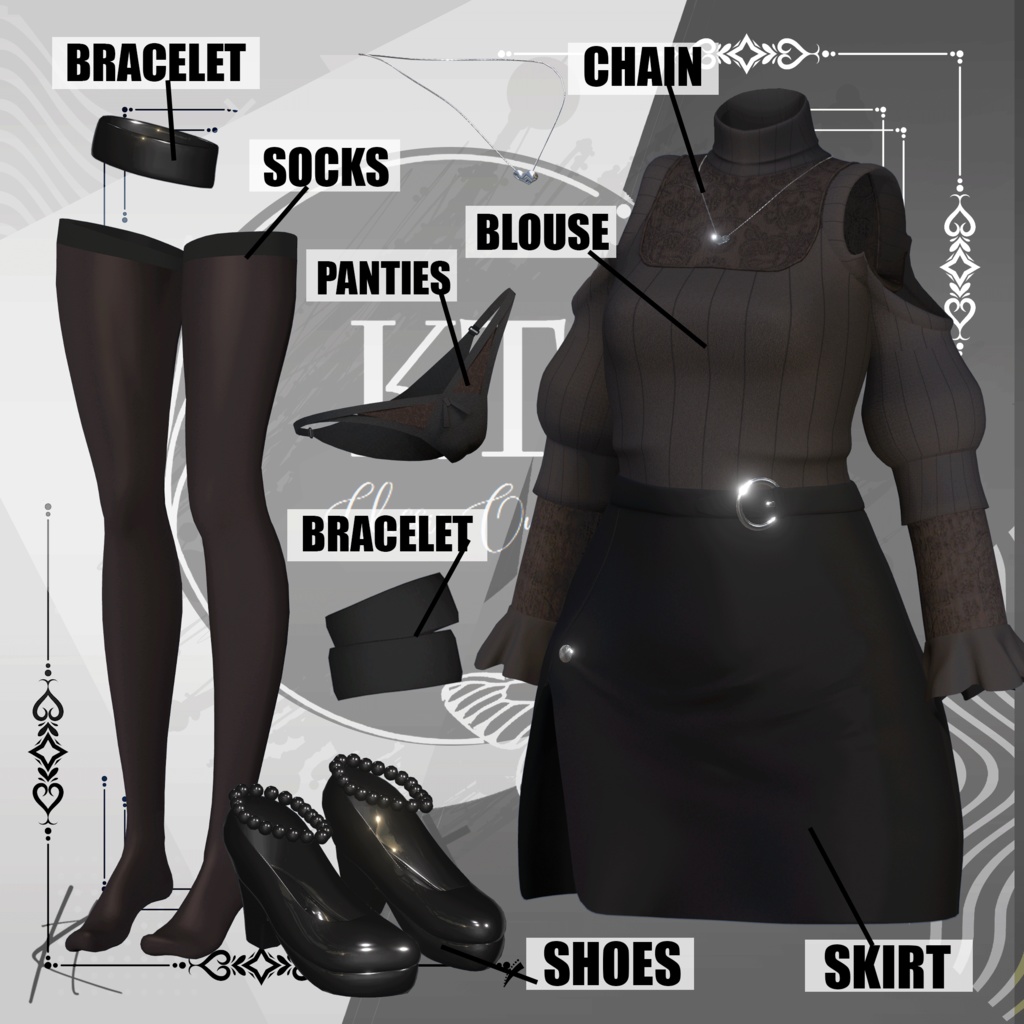 セレスティア・クラシックな服装 | Selestia Classic Outfit