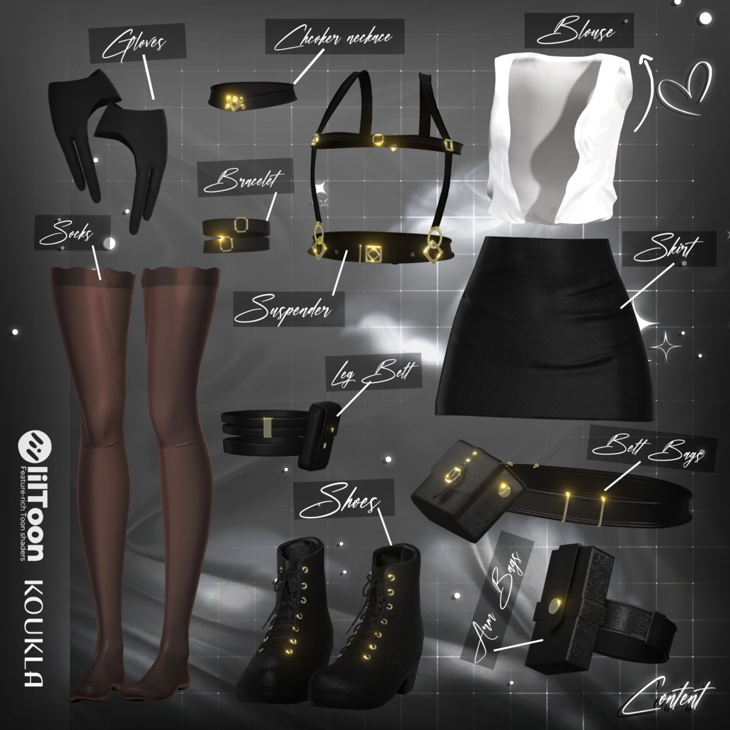 ๐ใปใฌในใใฃใข ในใใค ใทใใฏ ในใฟใคใซ | ๐ SELESTIA SPY CHIC STYLE ๐ค