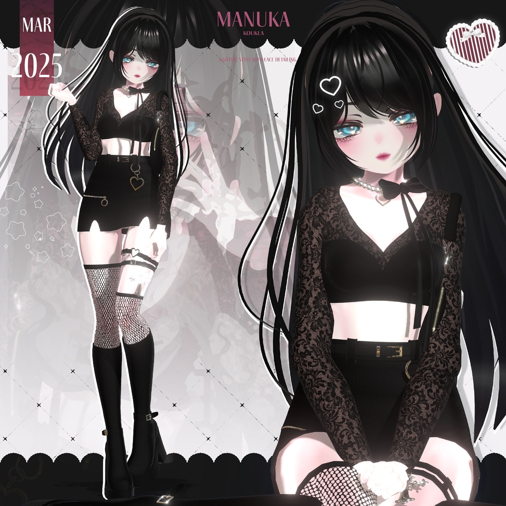 🔥 MINIMAL REBEL – 組み合わせ自在の洗練スタイル | Manuka対応 🖤