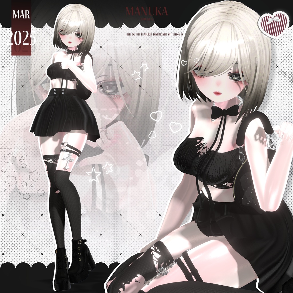 🔥 MINIMAL REBEL – 組み合わせ自在の洗練スタイル | Manuka対応 🖤