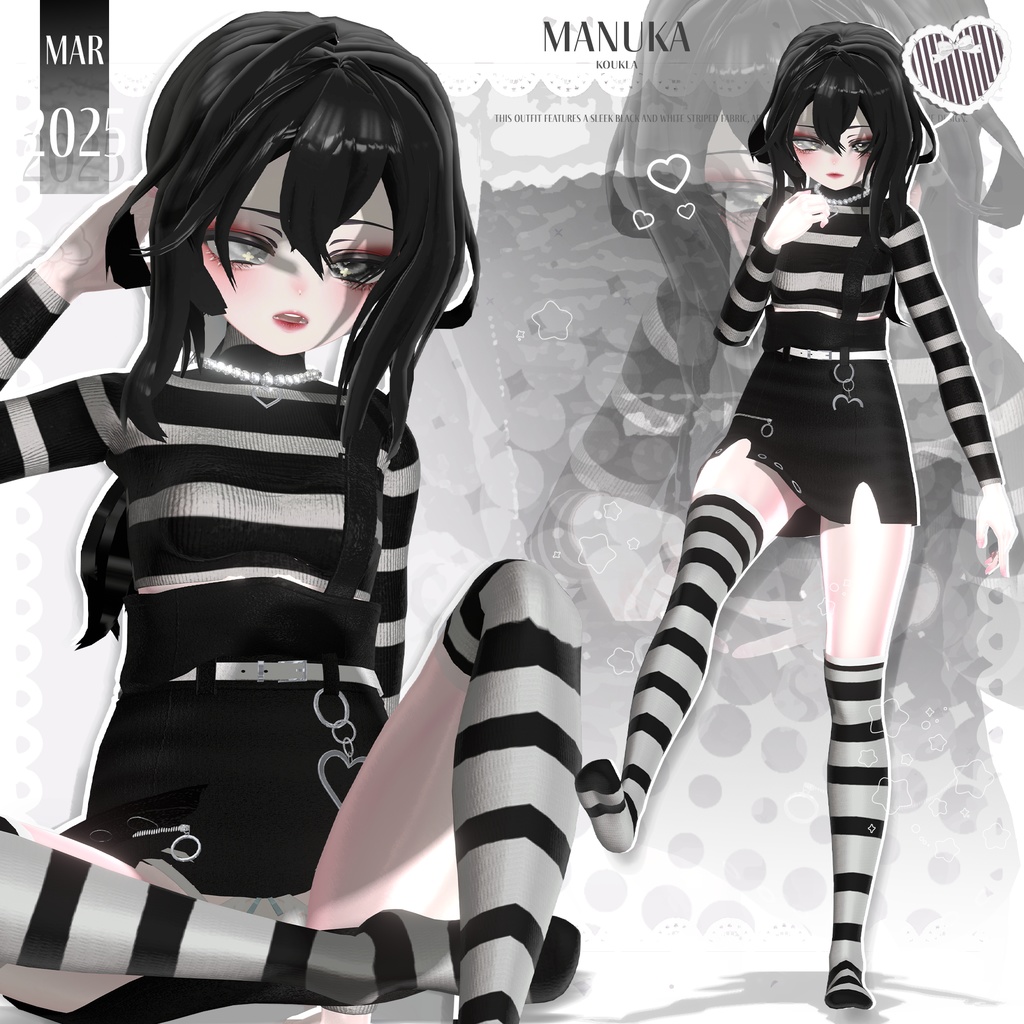 🔥 MINIMAL REBEL – 組み合わせ自在の洗練スタイル | Manuka対応 🖤