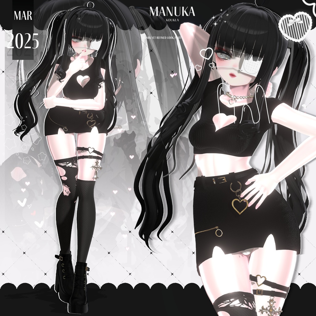 🔥 MINIMAL REBEL – 組み合わせ自在の洗練スタイル | Manuka対応 🖤