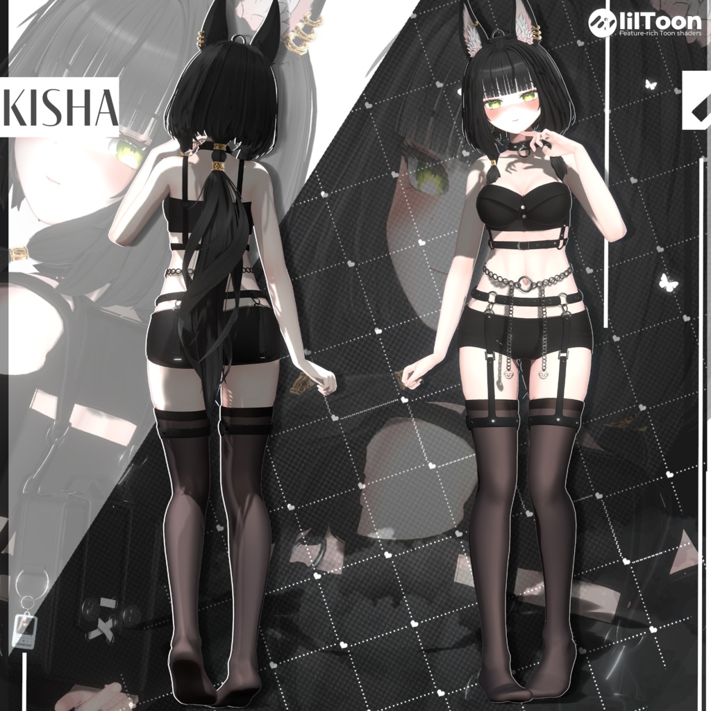 ⚫ キシャ: エターナル・ノワール | Kisha: Eternal Noir 🖤