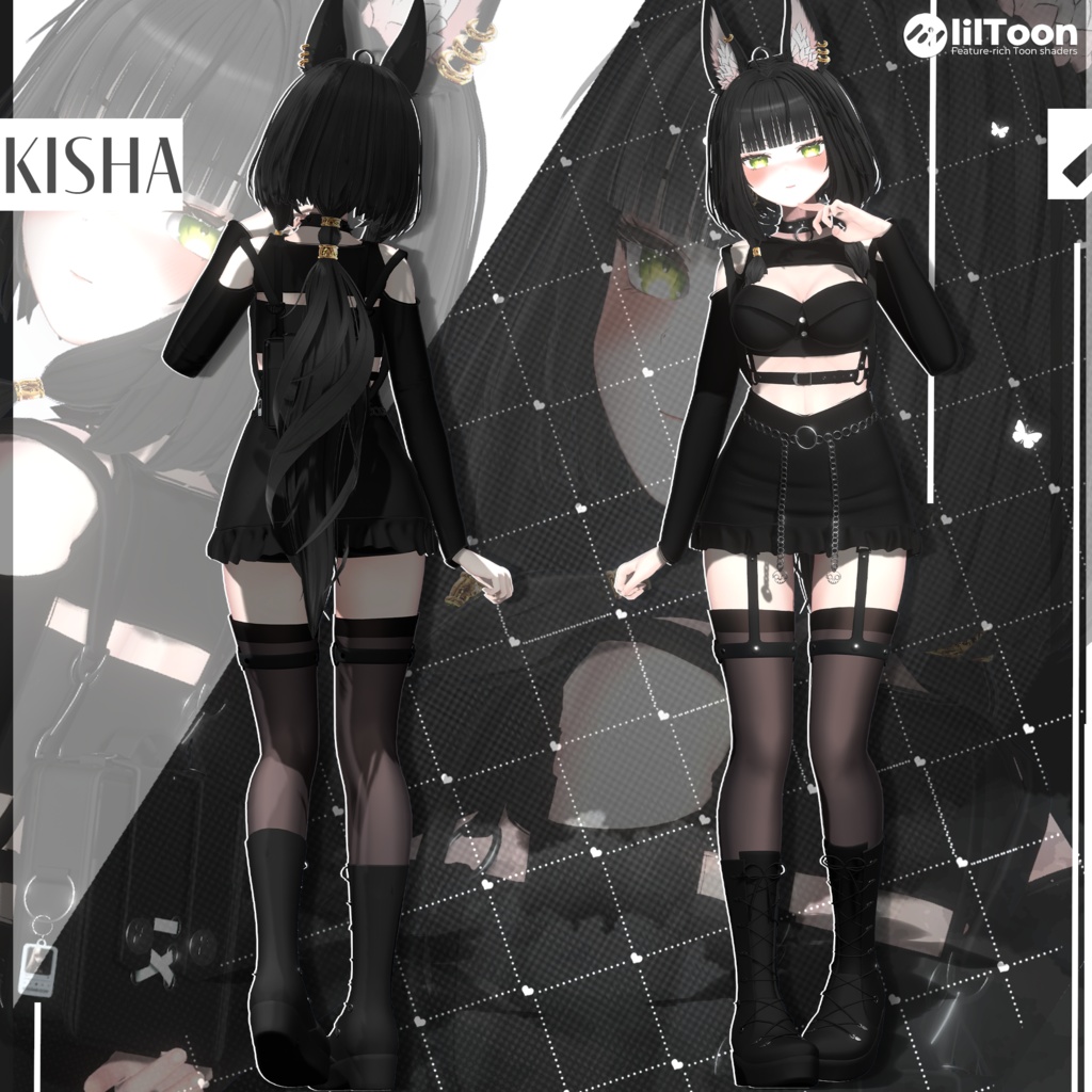 ⚫ キシャ: エターナル・ノワール | Kisha: Eternal Noir 🖤