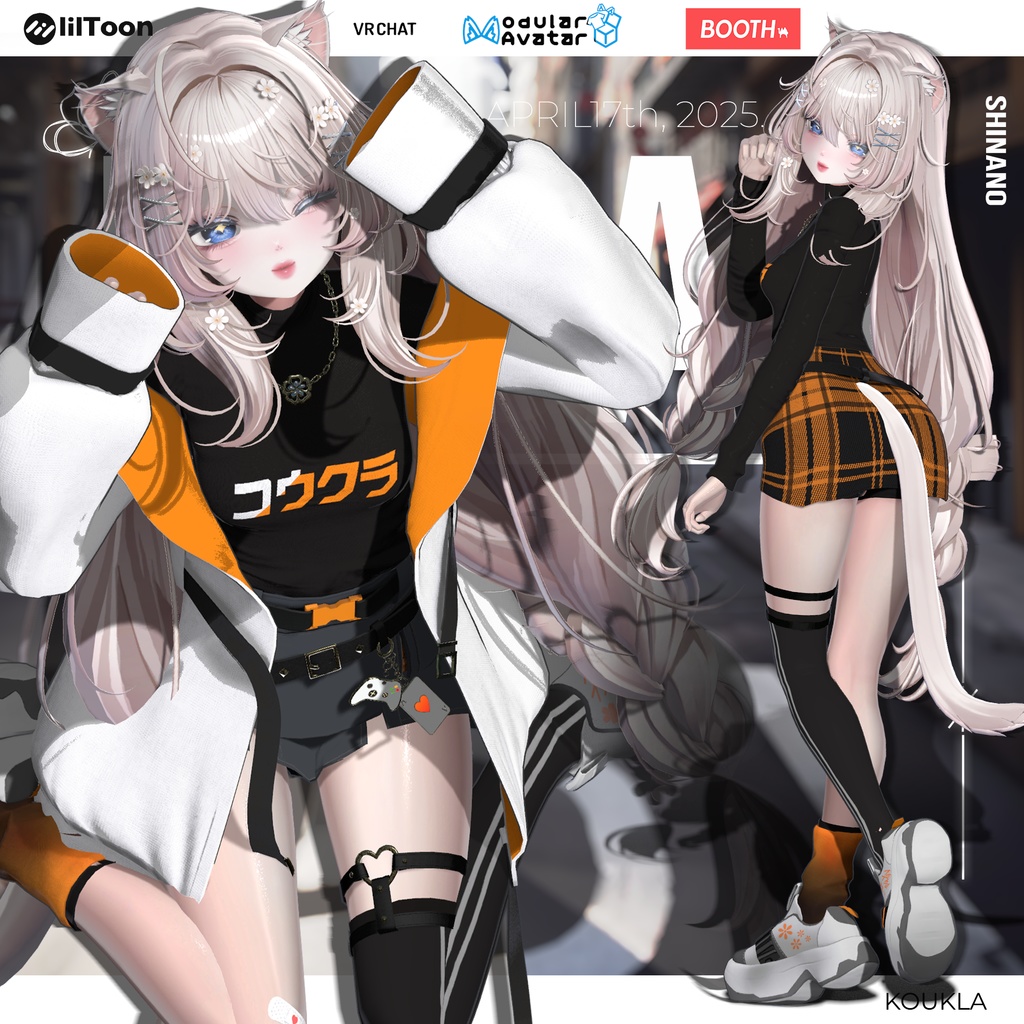 ๐ ๐ค URBAN GRACE SET๏ฝใขใผใใณใฐใฌใผในใปใใ| ใขใใฟใผ5ไฝๅฏพๅฟ่กฃ่ฃ
ใปใใใCompatible with 5 Avatarsใ