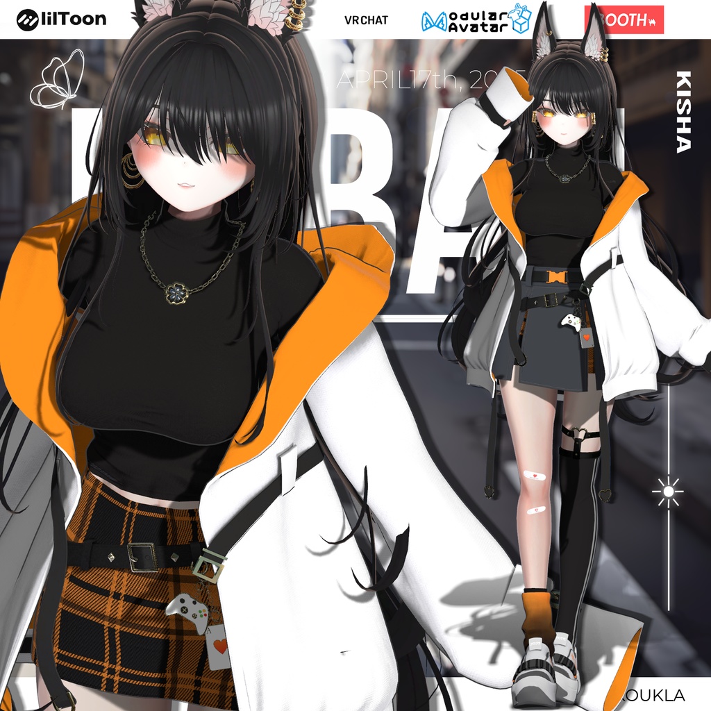 ๐ ๐ค URBAN GRACE SET๏ฝใขใผใใณใฐใฌใผในใปใใ| ใขใใฟใผ5ไฝๅฏพๅฟ่กฃ่ฃ
ใปใใใCompatible with 5 Avatarsใ