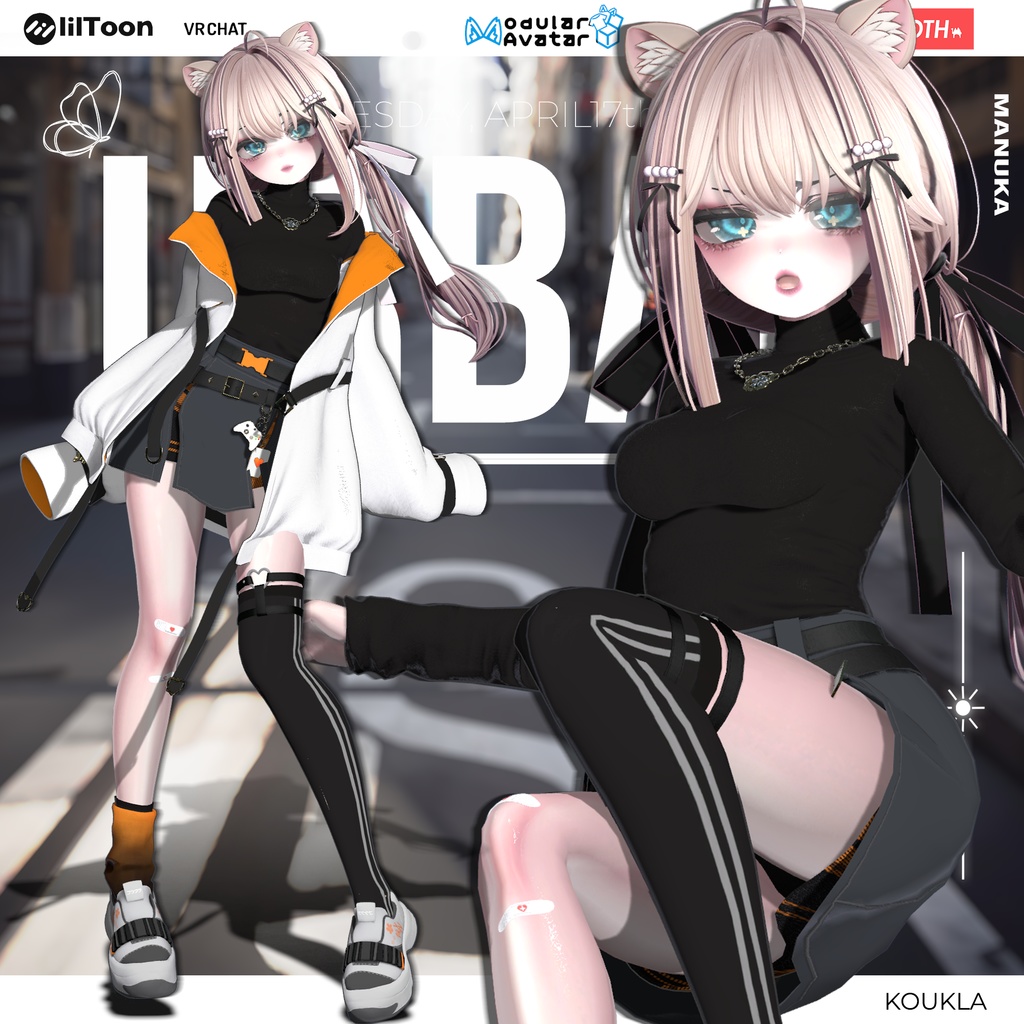 ๐ ๐ค URBAN GRACE SET๏ฝใขใผใใณใฐใฌใผในใปใใ| ใขใใฟใผ5ไฝๅฏพๅฟ่กฃ่ฃ
ใปใใใCompatible with 5 Avatarsใ