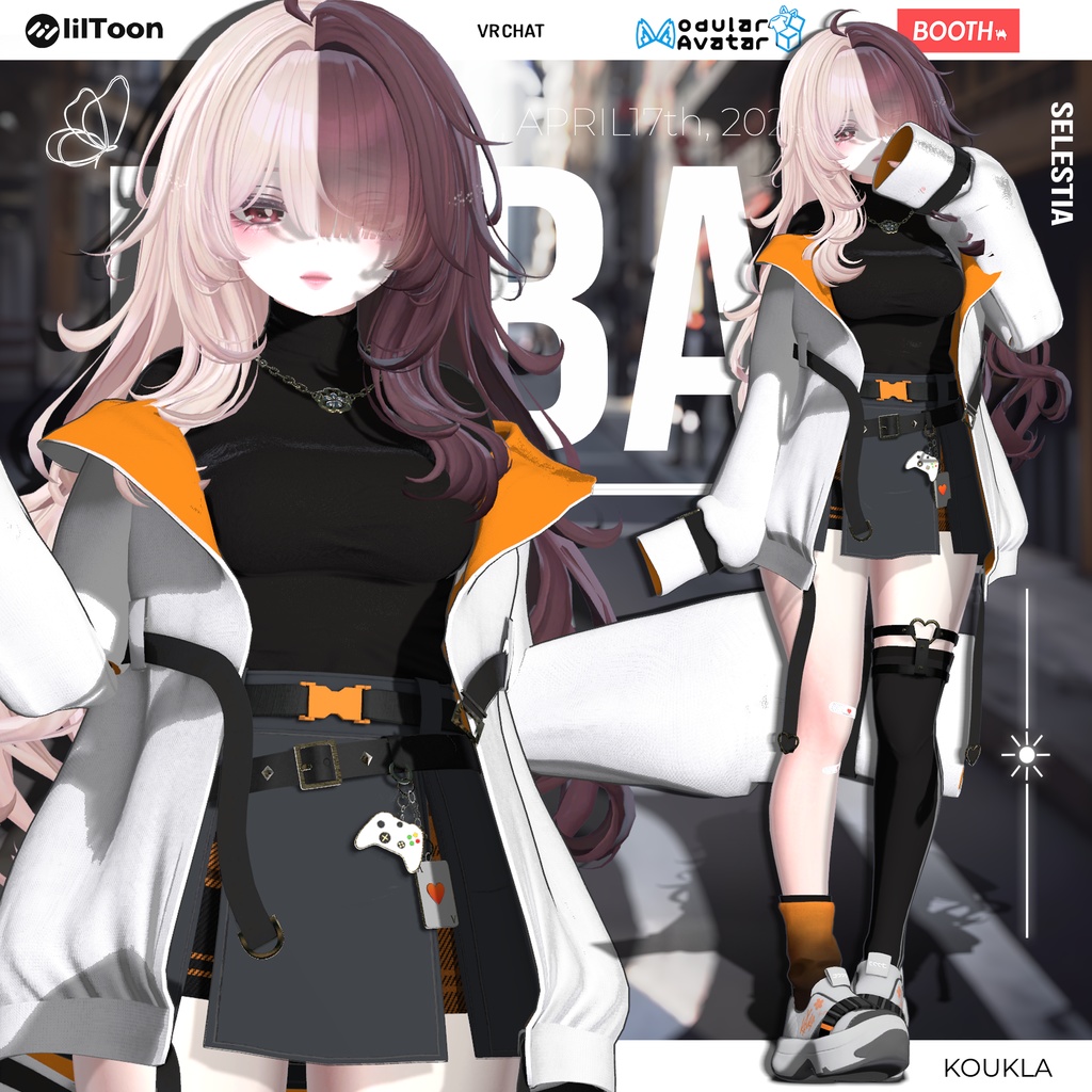 ๐ ๐ค URBAN GRACE SET๏ฝใขใผใใณใฐใฌใผในใปใใ| ใขใใฟใผ5ไฝๅฏพๅฟ่กฃ่ฃ
ใปใใใCompatible with 5 Avatarsใ