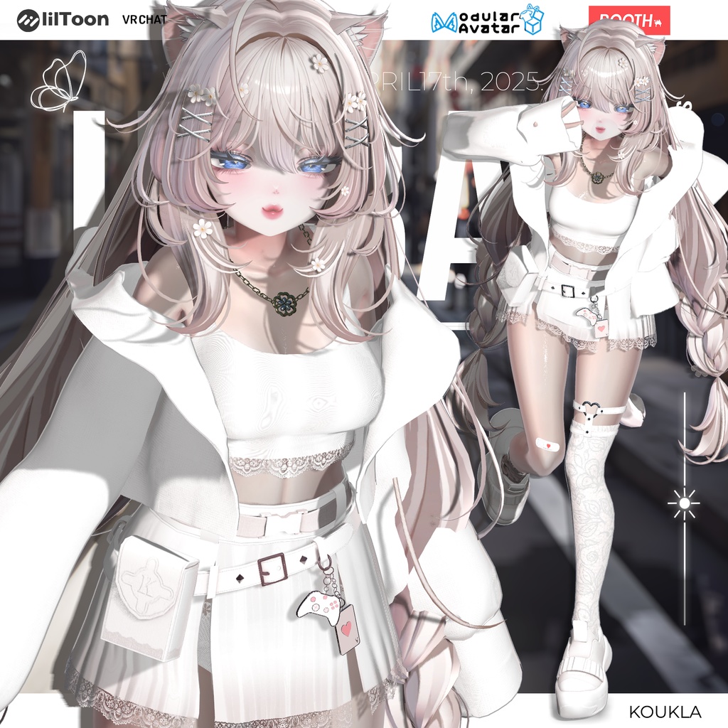 ๐ ๐ค URBAN GRACE SET๏ฝใขใผใใณใฐใฌใผในใปใใ| ใขใใฟใผ5ไฝๅฏพๅฟ่กฃ่ฃ
ใปใใใCompatible with 5 Avatarsใ