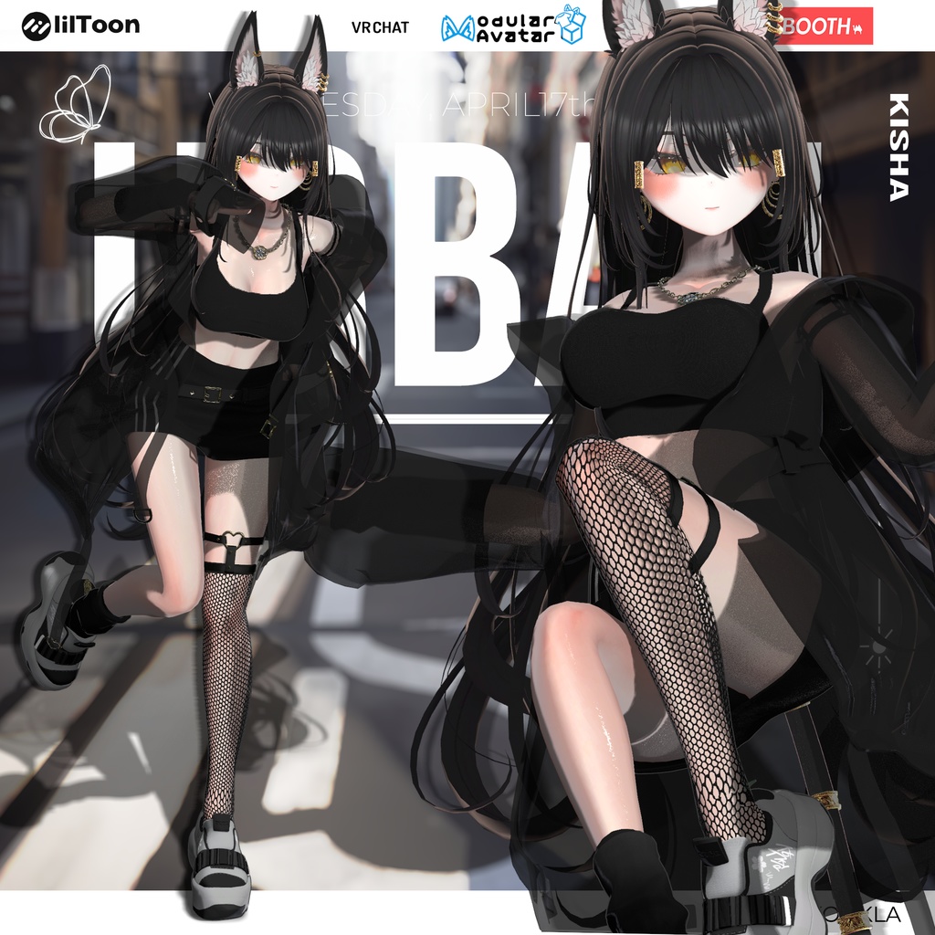 ๐ ๐ค URBAN GRACE SET๏ฝใขใผใใณใฐใฌใผในใปใใ| ใขใใฟใผ5ไฝๅฏพๅฟ่กฃ่ฃ
ใปใใใCompatible with 5 Avatarsใ