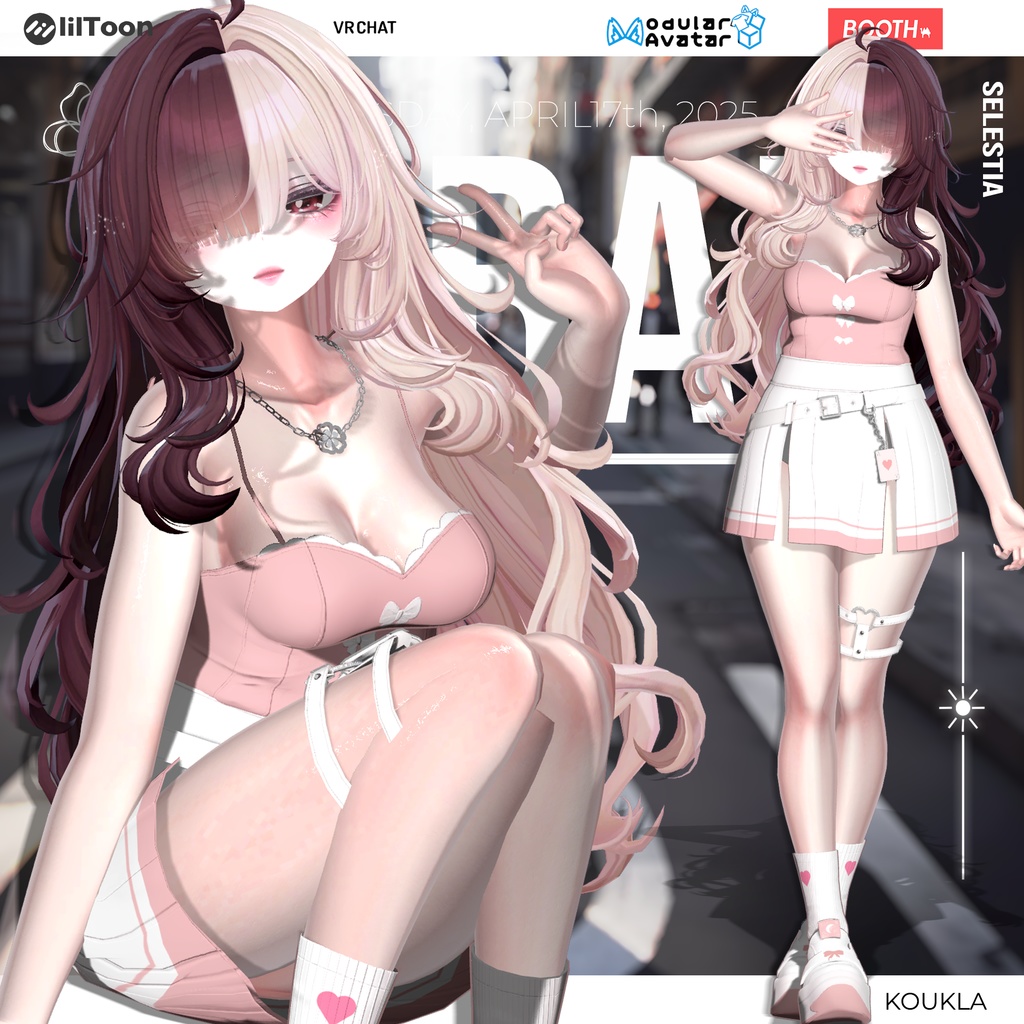 ๐ ๐ค URBAN GRACE SET๏ฝใขใผใใณใฐใฌใผในใปใใ| ใขใใฟใผ5ไฝๅฏพๅฟ่กฃ่ฃ
ใปใใใCompatible with 5 Avatarsใ