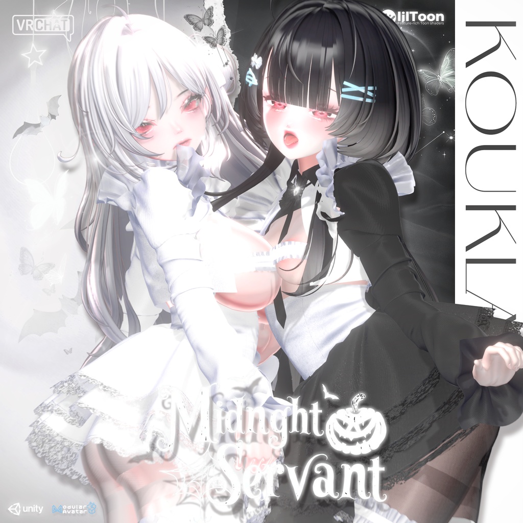 🕯️[9 Avatars] 🖤👑 真夜中の従者 | Midnight Servant | 🦋