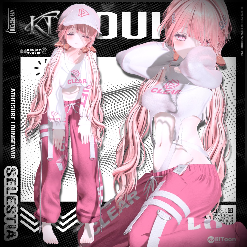 📣 ATHEISURE LOUNGEWAR 【Compatible with 11 avatars] | [11体のアバターに対応 】 缩略图 15