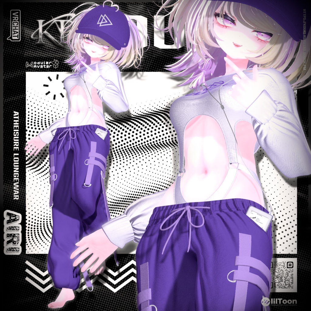 📣 ATHEISURE LOUNGEWAR 【Compatible with 11 avatars] | [11体のアバターに対応 】 缩略图 13