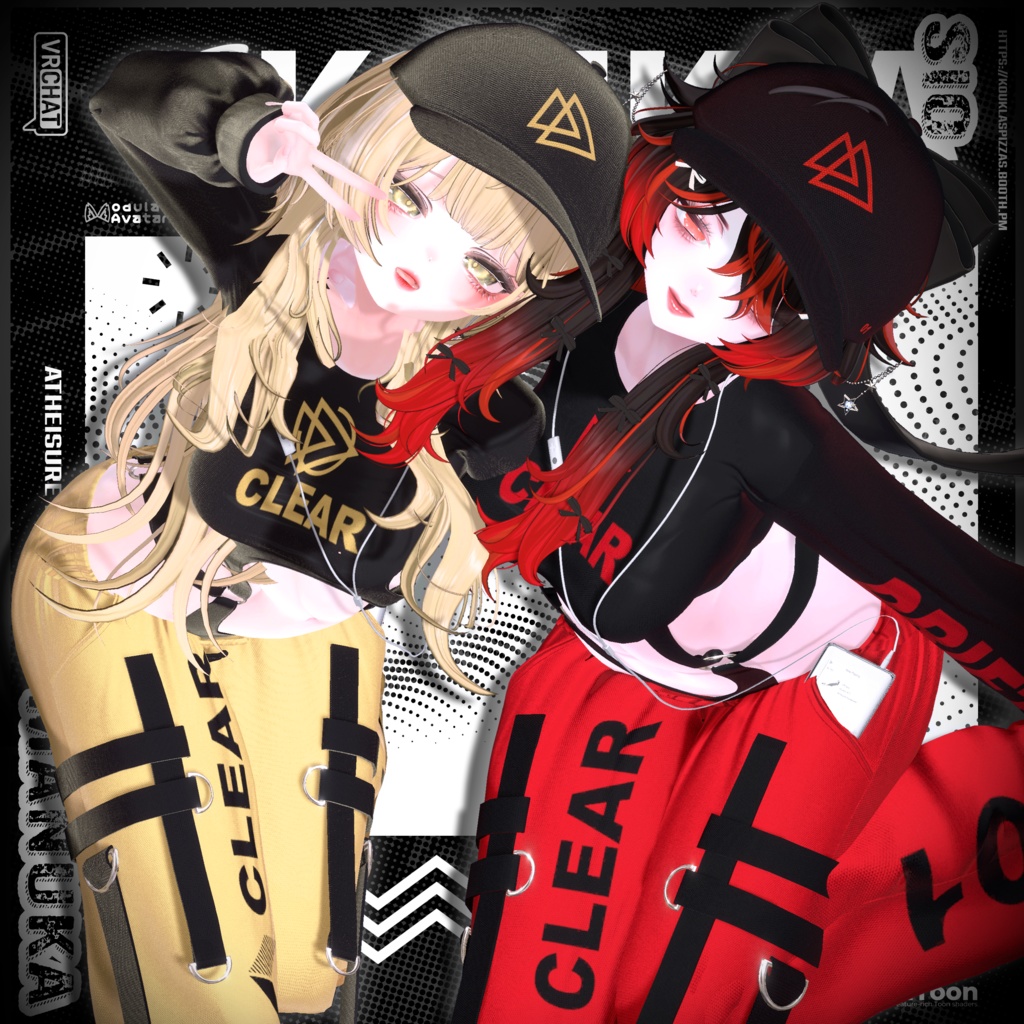 📣 ATHEISURE LOUNGEWAR 【Compatible with 11 avatars] | [11体のアバターに対応 】 缩略图 8