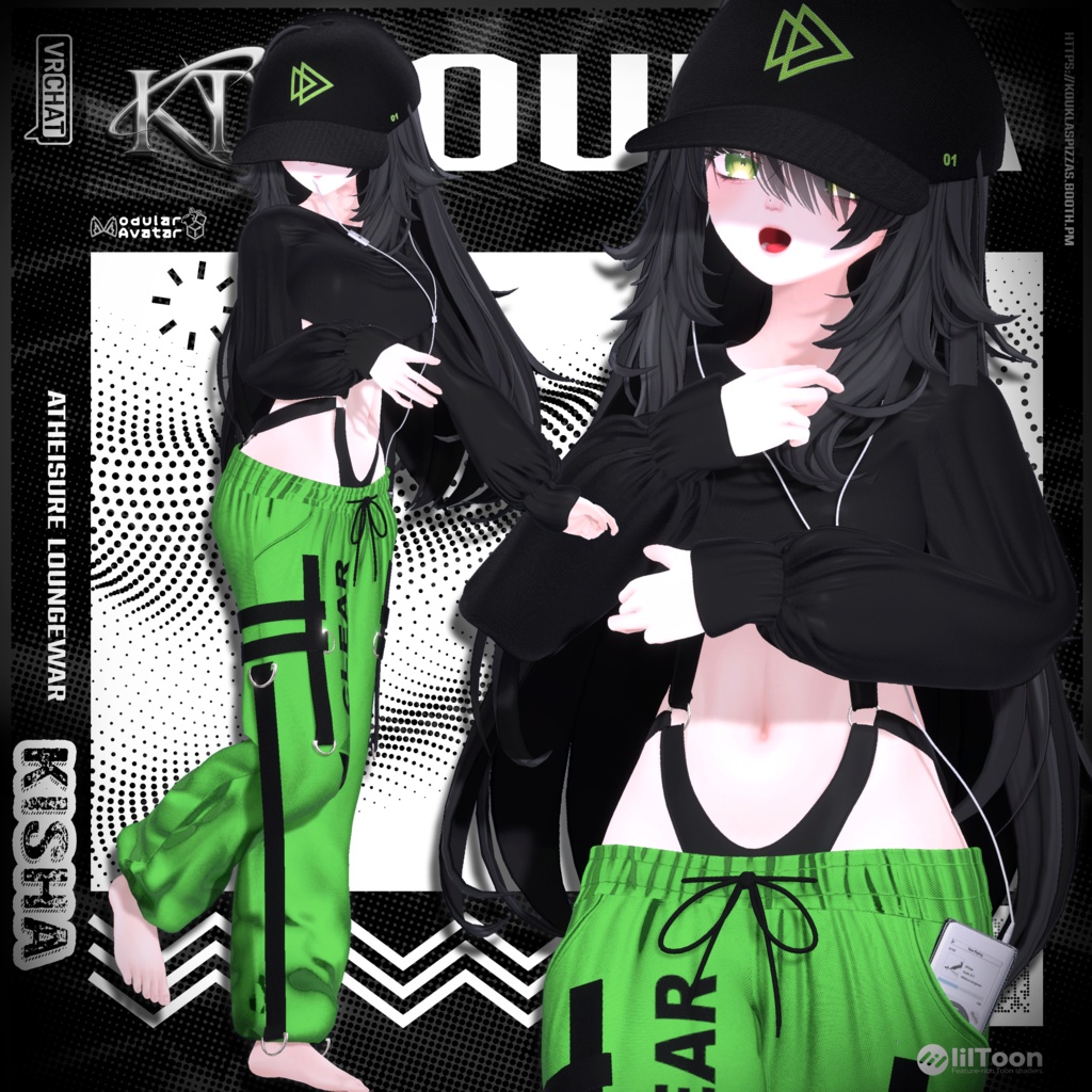 📣 ATHEISURE LOUNGEWAR 【Compatible with 11 avatars] | [11体のアバターに対応 】 缩略图 12