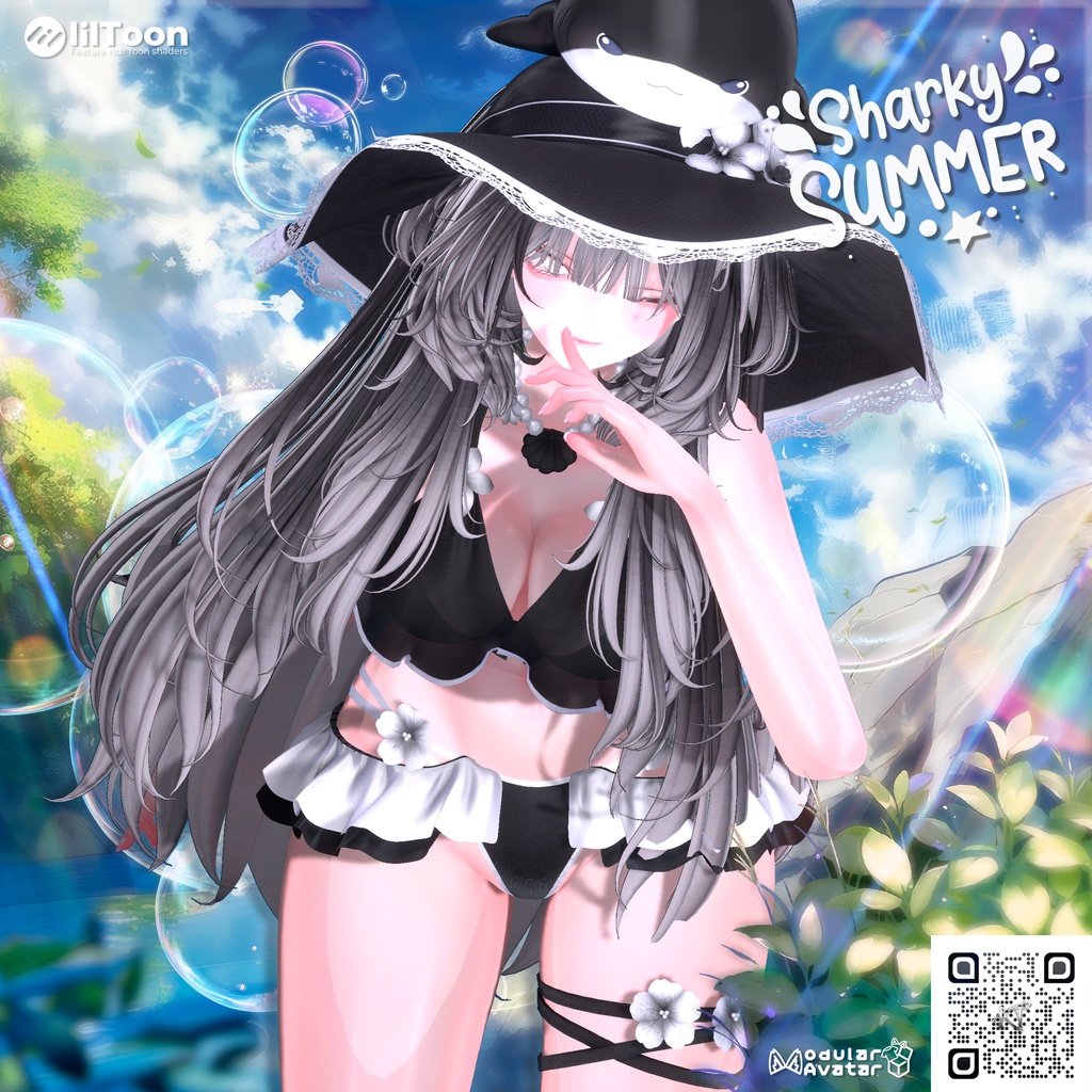 🌊【11アバター対応】 シャーキーサマー | Sharky Summer ☀️