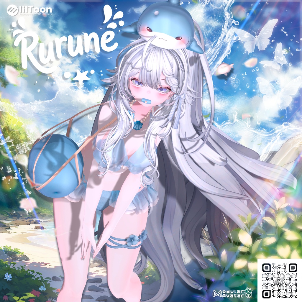 🌊【11アバター対応】 シャーキーサマー | Sharky Summer ☀️