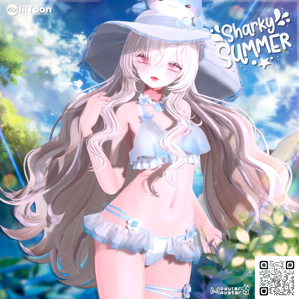 🌊【11アバター対応】 シャーキーサマー | Sharky Summer ☀️