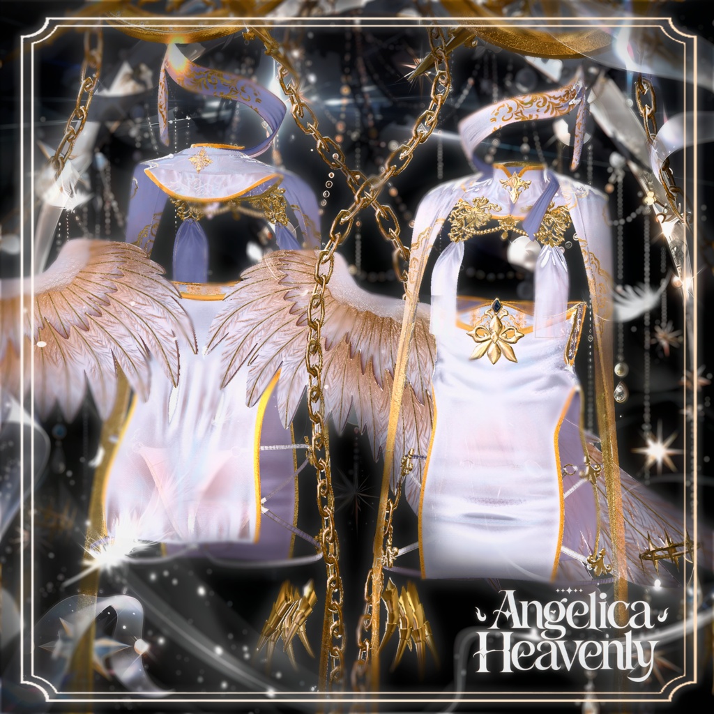 💫【12アバター対応】✦ 🕊️ 【天使の衣装】Angelica Heavenly ✦