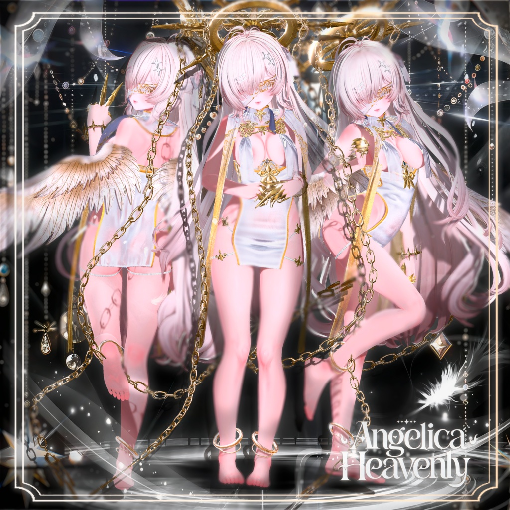 💫【12アバター対応】✦ 🕊️ 【天使の衣装】Angelica Heavenly ✦