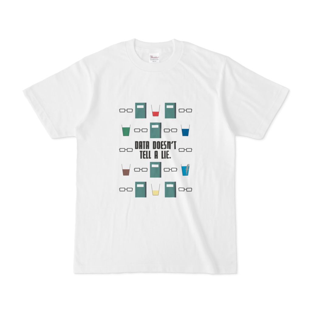 DATA DOESN'T TELL A LIE.(白)