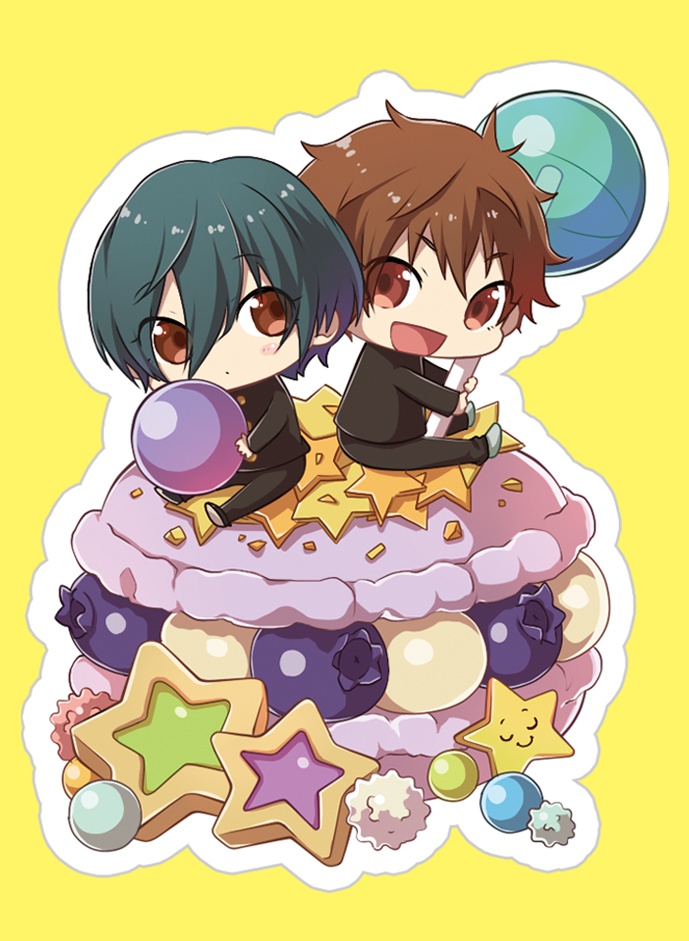夏也＆郁弥アクリルストラップ