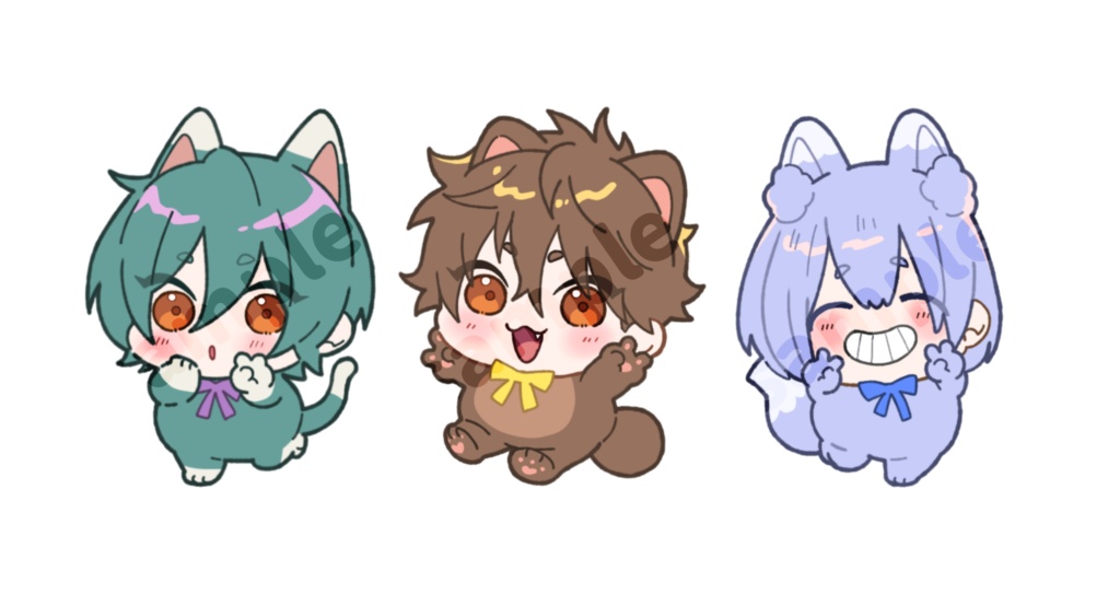 こねっこアクリルマスコットセット