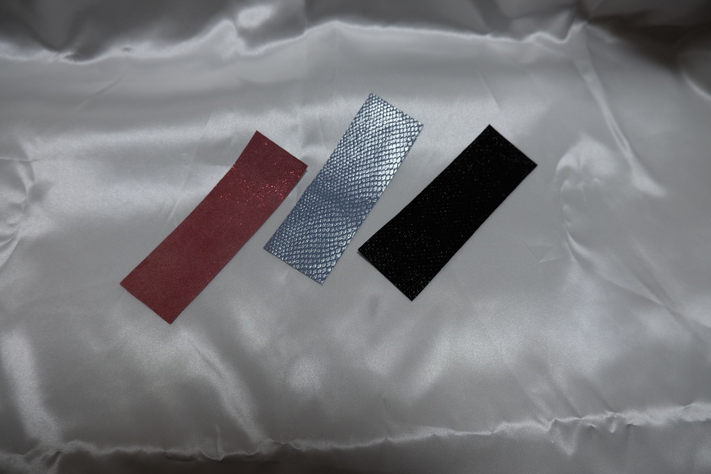 レザーしおり（紐なし）　2枚セット