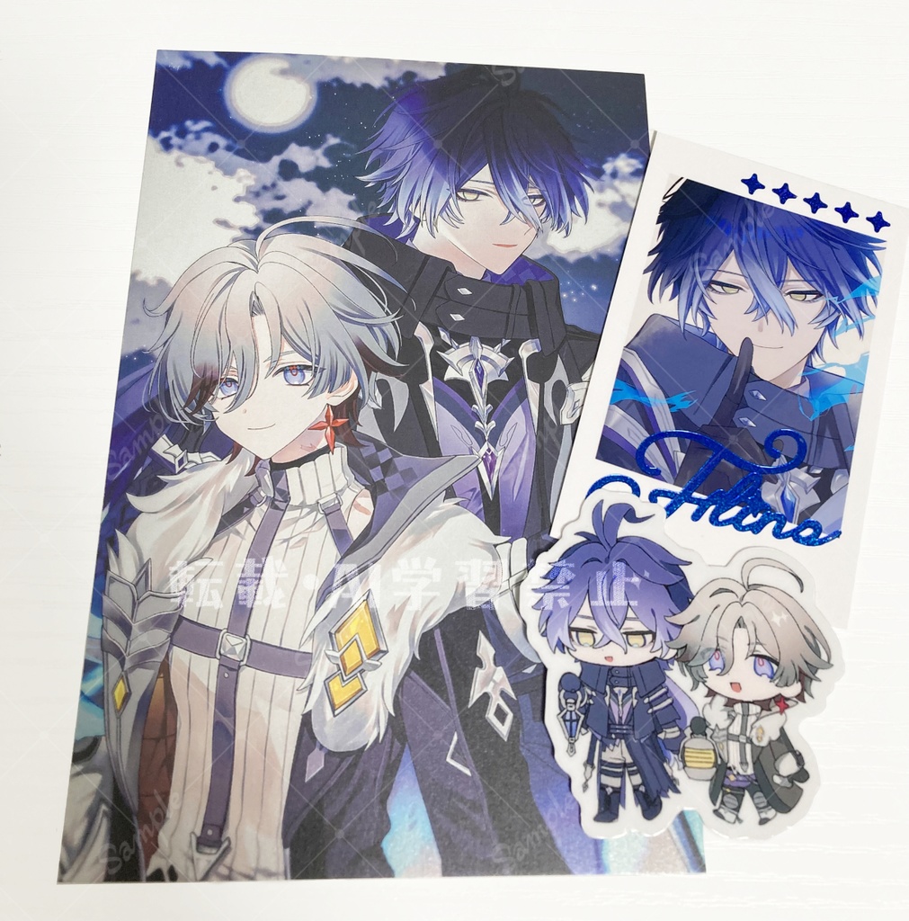 【C107】紙グッズセット【同人】