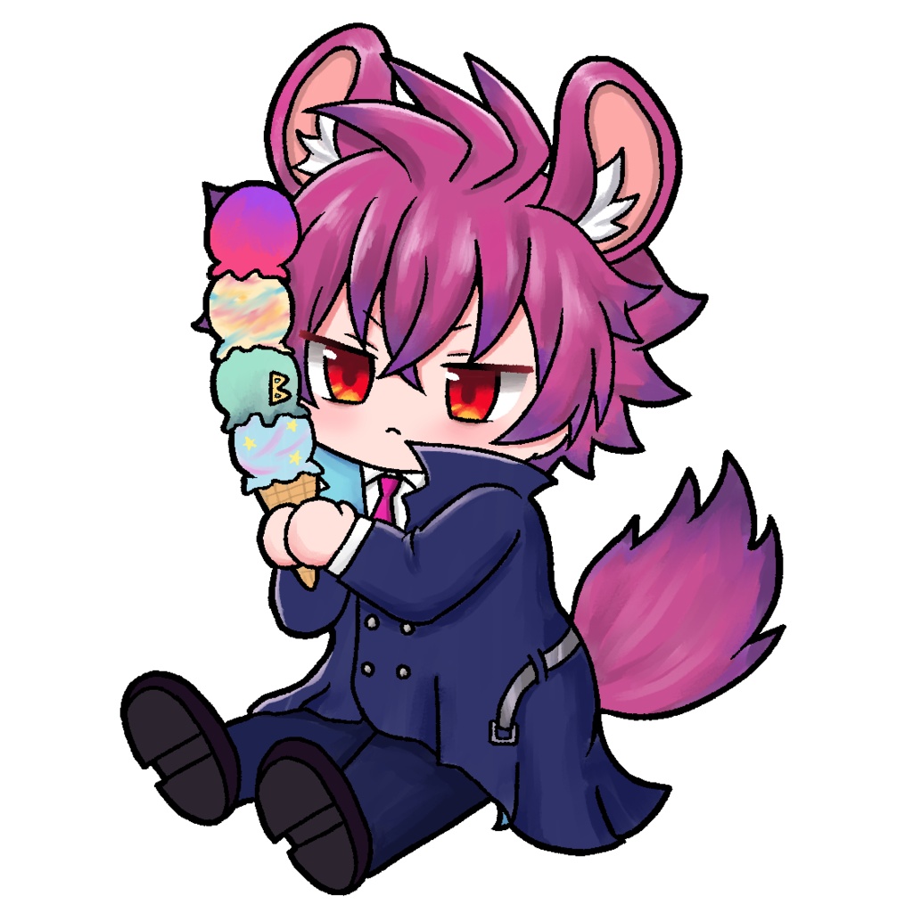 リカオアクリルキーホルダー3