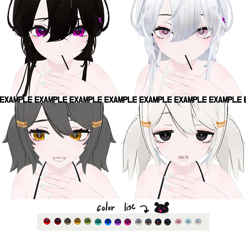 龍のヨルちゃん makeup + Eye TEXTURE