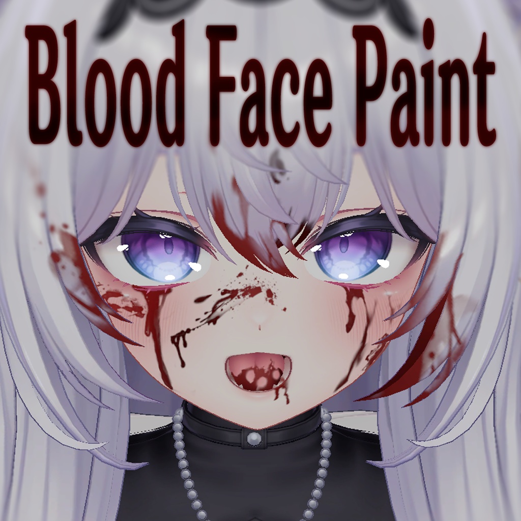 [無料] blood facepaint  texture 