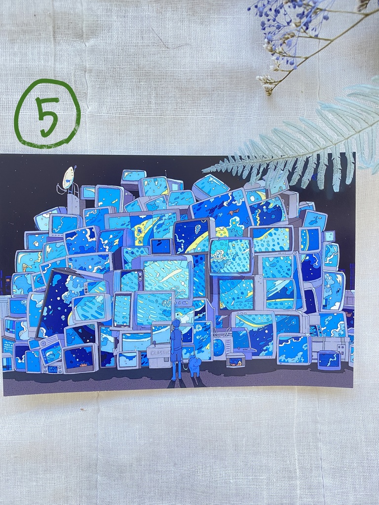 ものがたりの青(全6種)