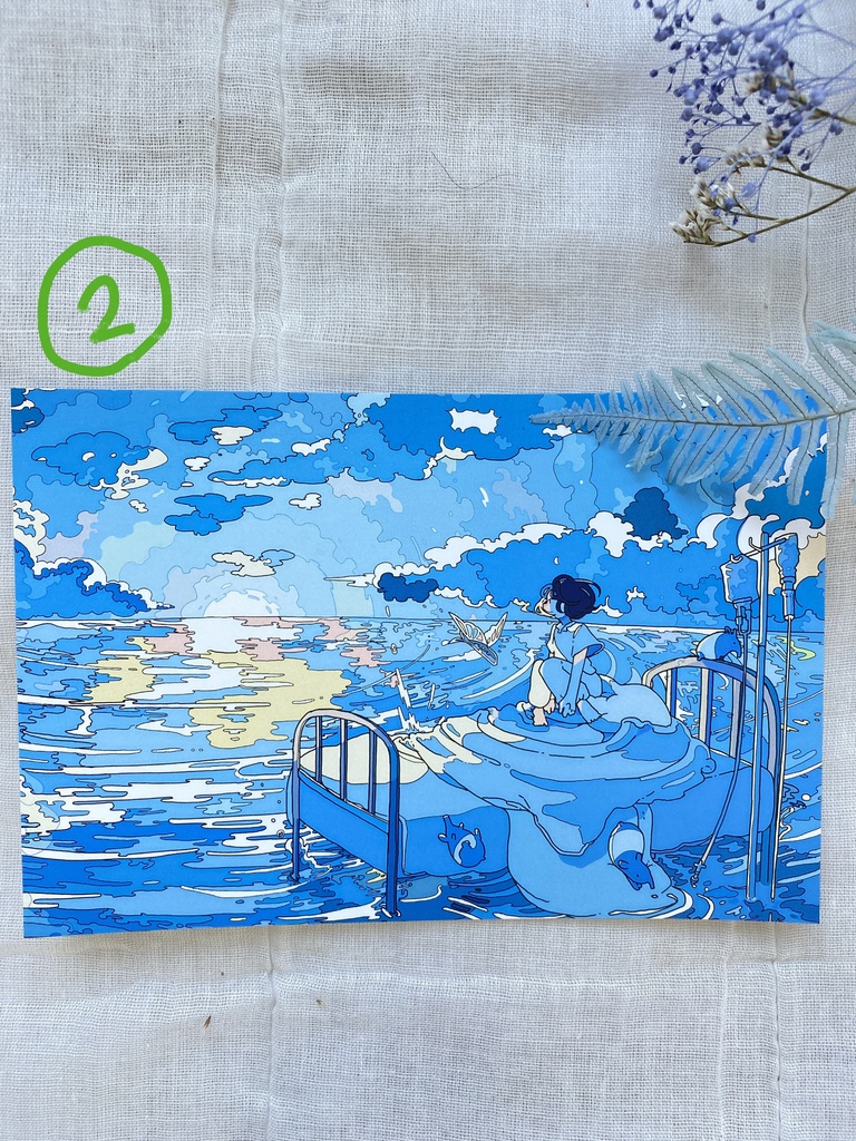 ものがたりの青(全6種)